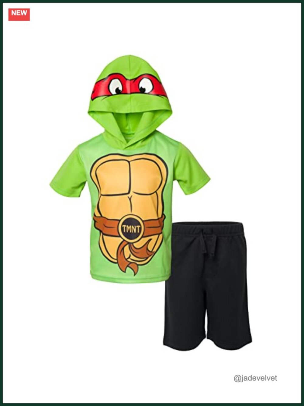 TMNT Raphael Graphic T-Shirt & Shorts Set Toddler Boy